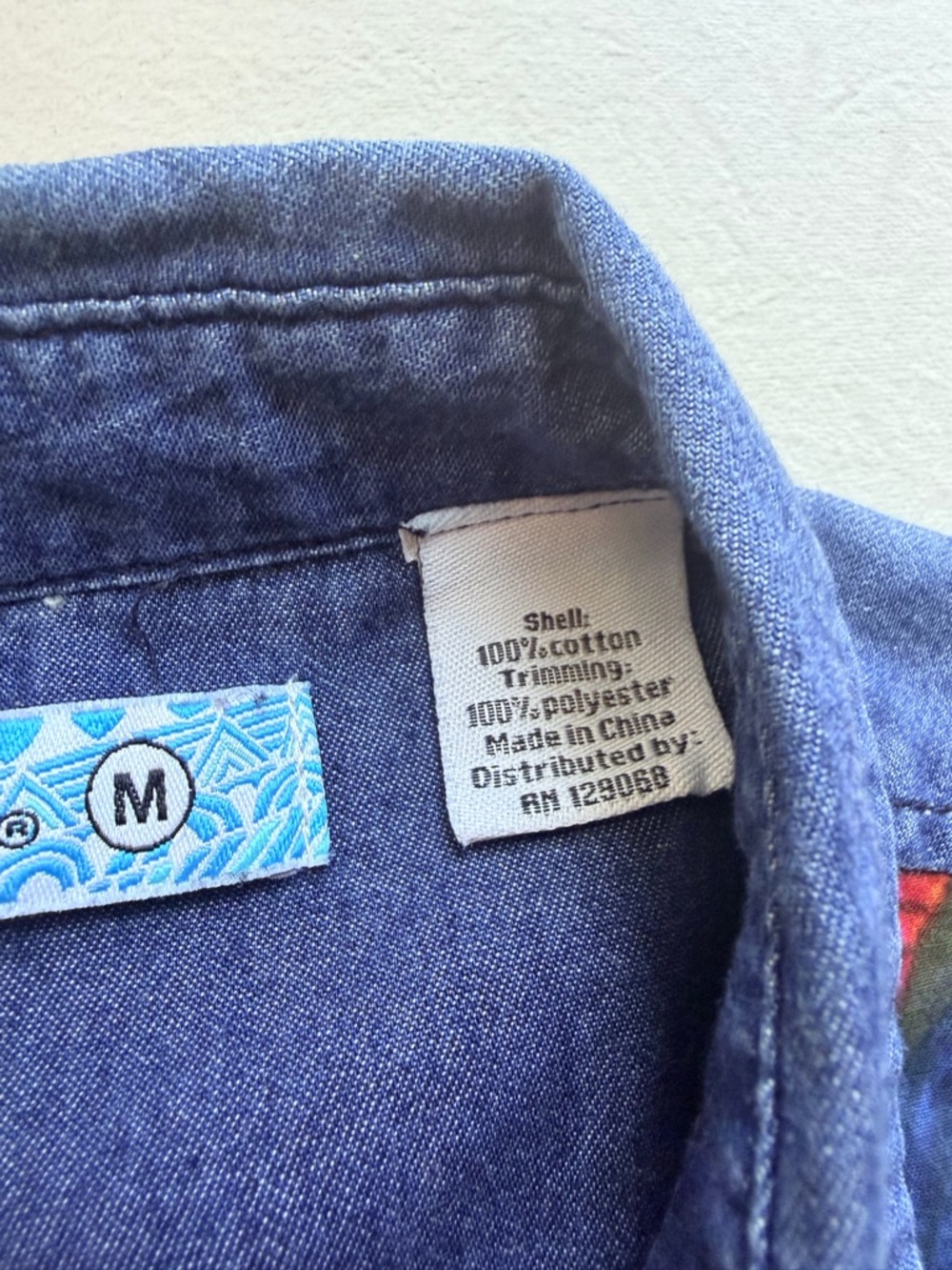 Desigual M summer weight button up. Embroidery cotton - Picture 4 of 8